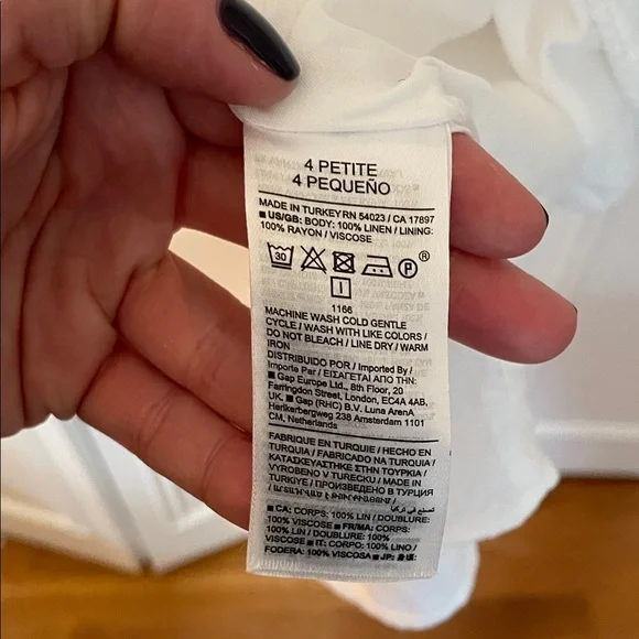 Banana Republic One Shoulder White Dress - Picture 5 of 5